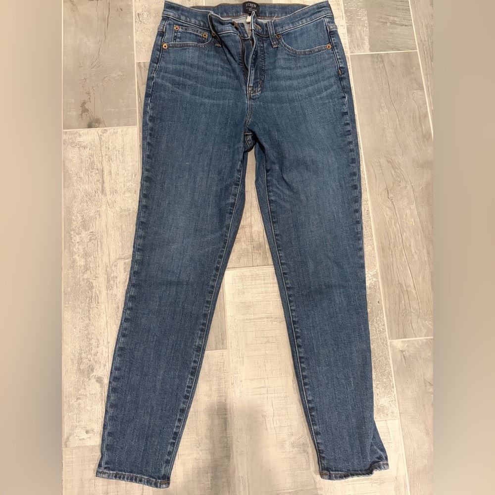 J. Crew Women's Skinny Jeans in Deep Blue